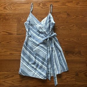 Gianni Bini blue striped romper